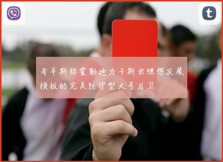 考辛斯称霍勒迪为卡斯尔理想发展模板的完美防守型大号后卫